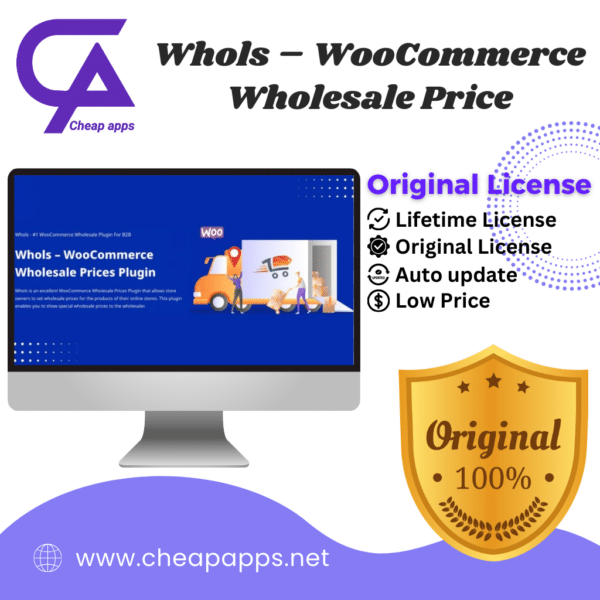 Whols - WooCommerce Wholesale Price - Genuine License