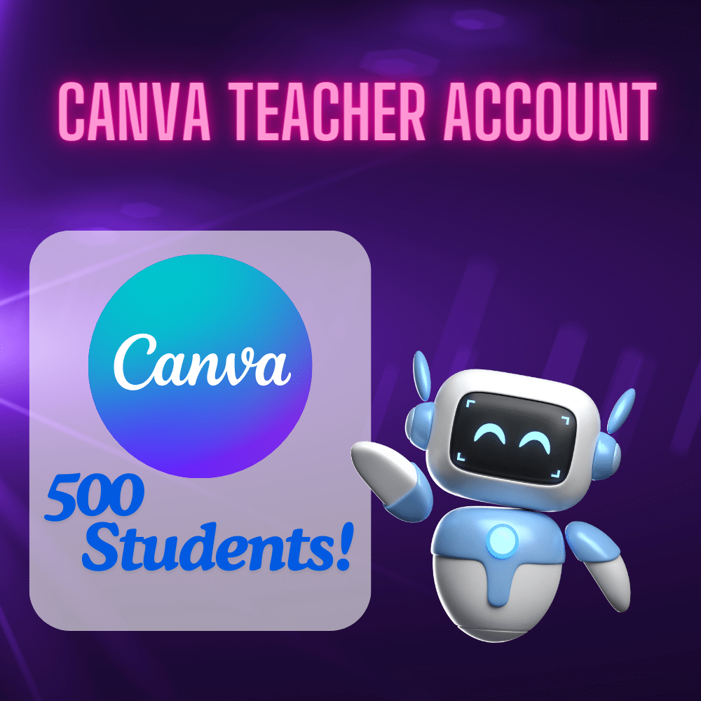 Canva Teacher Account