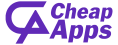 Purple Cheapapp Logo (1300 x 400 px)